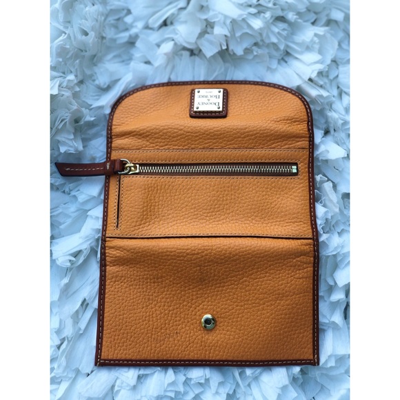 Dooney & Bourke Saffiano Leather Zip Satchel - Picture 5 of 8